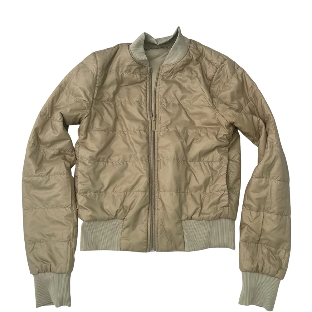 Lululemon Non-Stop Bomber Jacket Size 2 Reversible - Picture 3 of 13